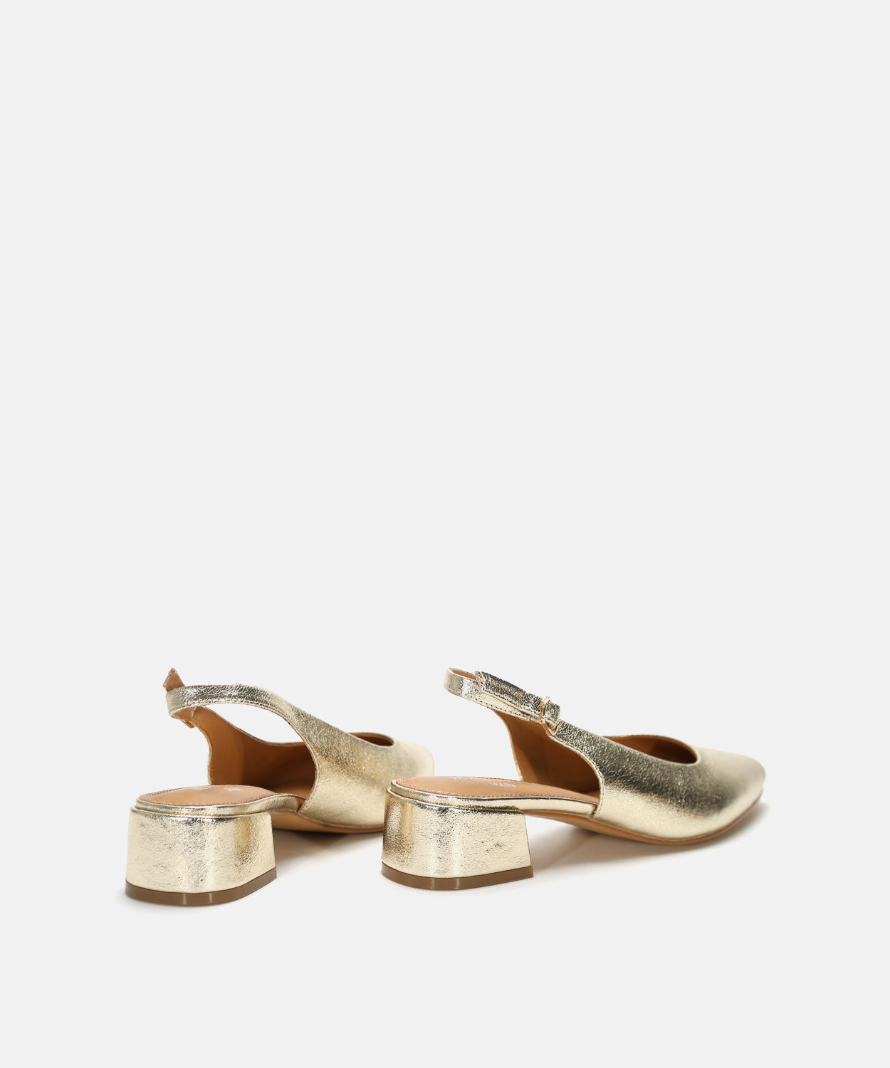 Sapato de salto aberto atr&aacute;s image number null